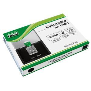 Cuscinetto inchiostrato nero per timbri 12,5x8,5cm 1481-ne