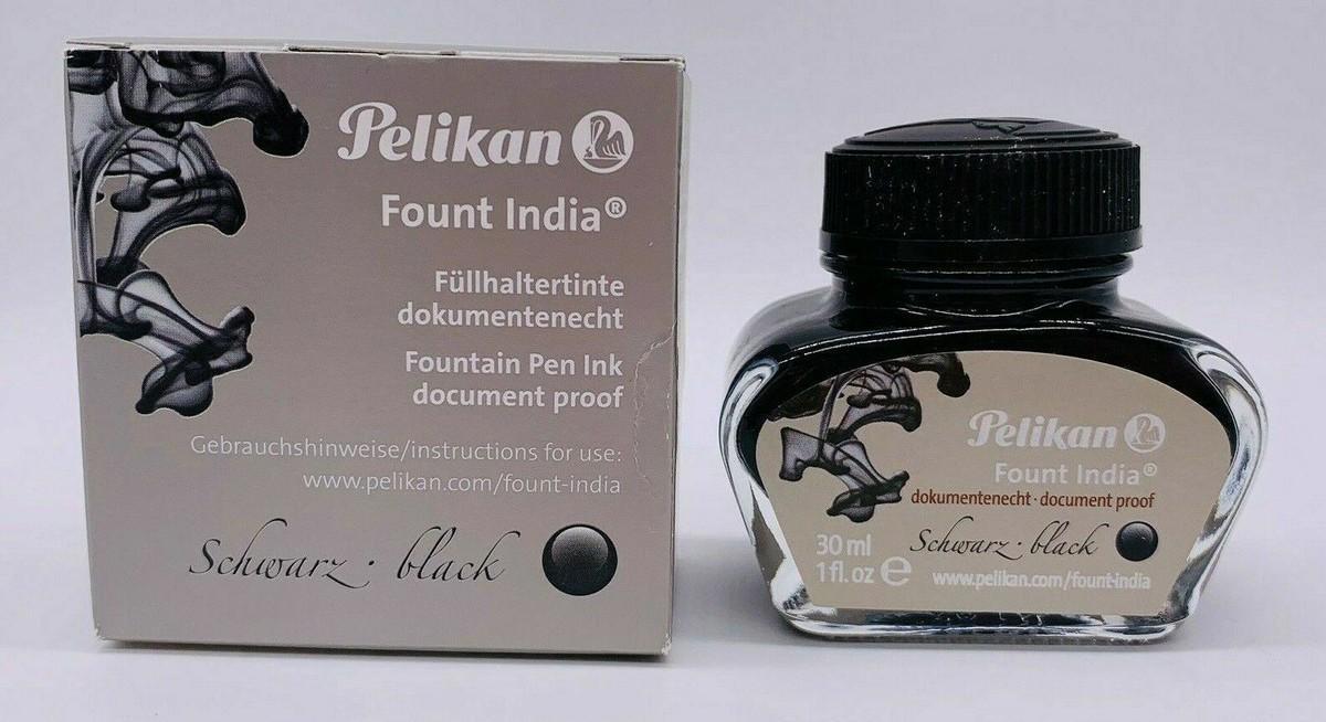 pelikan pelikan inchiostro stilografico 4001 nero 30ml - foto 2