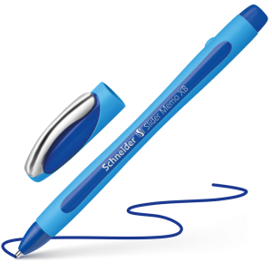 Conf. 10 penne a sfera slider memo xb blu tratto 1,4 mm