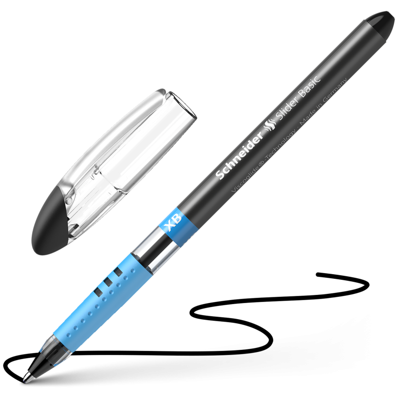 schneider schneider conf. 10 penne a sfera slider basic xb nero tratto 1,4 mm - foto 1 schneider schneider conf. 10 penne a sfera slider basic xb nero tratto 1,4 mm - foto 1