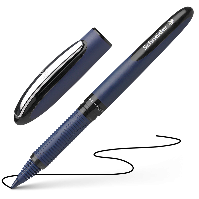 schneider schneider roller one business 10 pz penna colore nero tratto 0,6 mm - foto 1