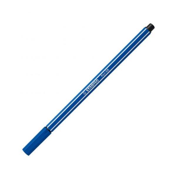 stabilo stabilo pen 68 10 pz pennarello premium n.32 blu oltremare tratto 1,0 mm - foto 1