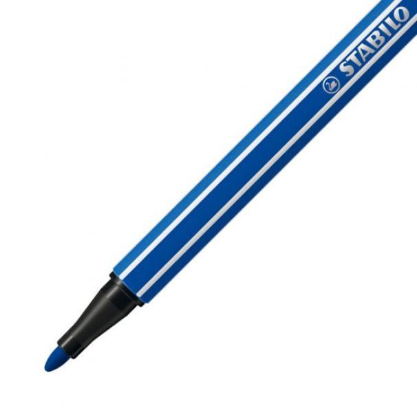 stabilo stabilo pen 68 10 pz pennarello premium n.32 blu oltremare tratto 1,0 mm - foto 2