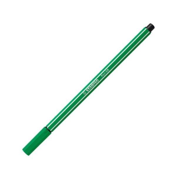 stabilo stabilo pen 68 10 pz pennarello premium n.36 verde smeraldo tratto 1,0 mm - foto 1