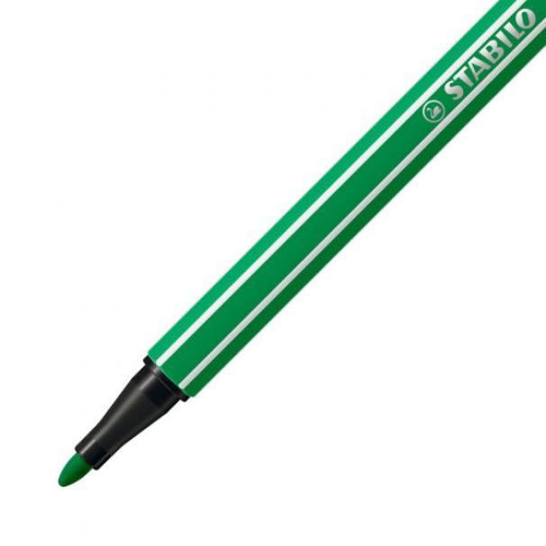 stabilo stabilo pen 68 10 pz pennarello premium n.36 verde smeraldo tratto 1,0 mm - foto 2