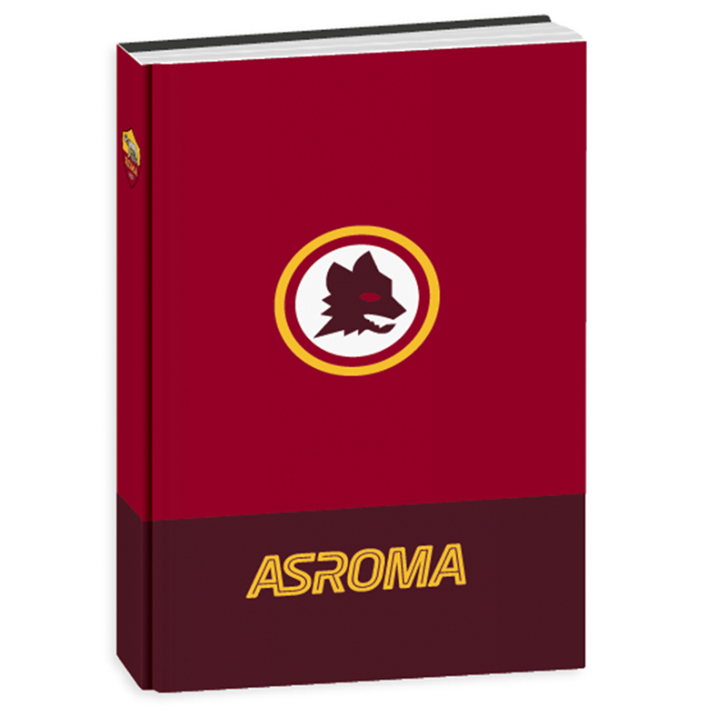 seven seven diario as roma standard non datato 12 mesi 13,6x18,3 cm fantasie assortite - foto 2