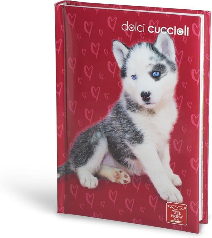 pigna pigna diario 12 mesi non datato dolci cuccioli 13,2x18,3cm 3 fantasie assortite - foto 2