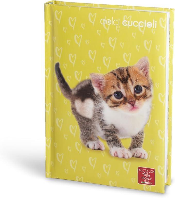 pigna pigna diario 12 mesi non datato dolci cuccioli 13,2x18,3cm 3 fantasie assortite - foto 3