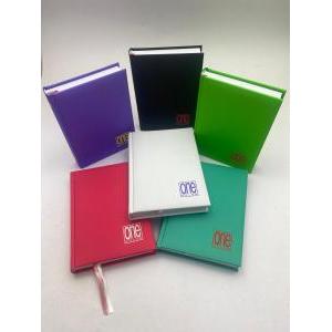 Diario ragazza agenda one color 12 mesi non datato 13x18cm colori assortiti