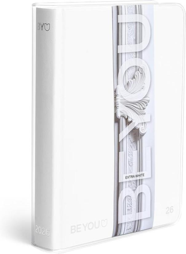 giochi preziosi be you diario agenda 12 mesi datata 2025/26 extra white 13,5x18cm - foto 1