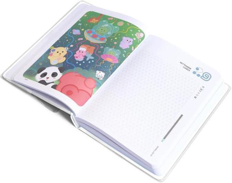 giochi preziosi be you diario agenda 12 mesi datata 2025/26 extra white 13,5x18cm - foto 3