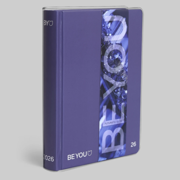 giochi preziosi be you diario agenda colour standard 2025/26 12 mesi datato 13,5x18,2cm - foto 3
