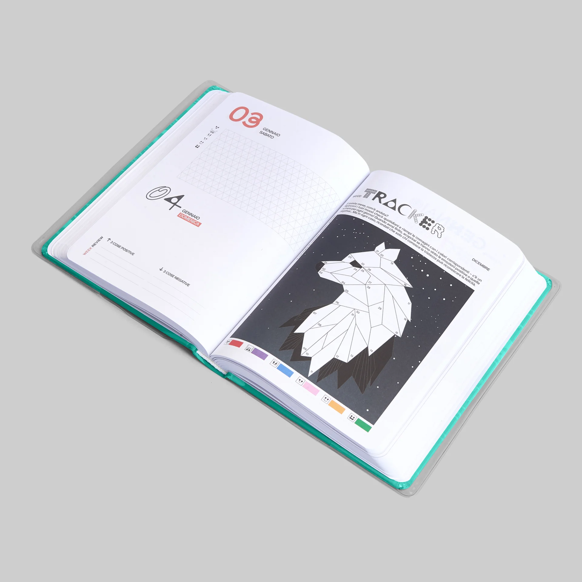 giochi preziosi be you diario agenda pattern easy 2025/26 12 mesi datato 12,5x16,5cm - foto 5