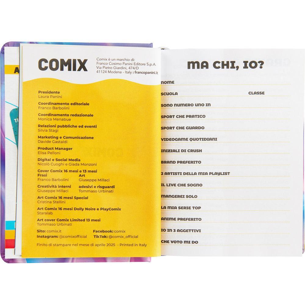 panini comix agenda diario mini 2025/26 16 mesi datato 11x15,3cm fantasie assortite - foto 4