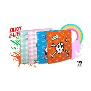 Raccoglitore 4 anelli young people a4 in ppl diametro 30mm