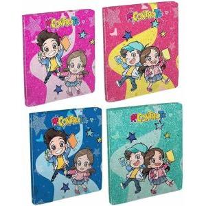 Cartellina con elastico me contro te glamour  in ppl dorso 1cm 50482