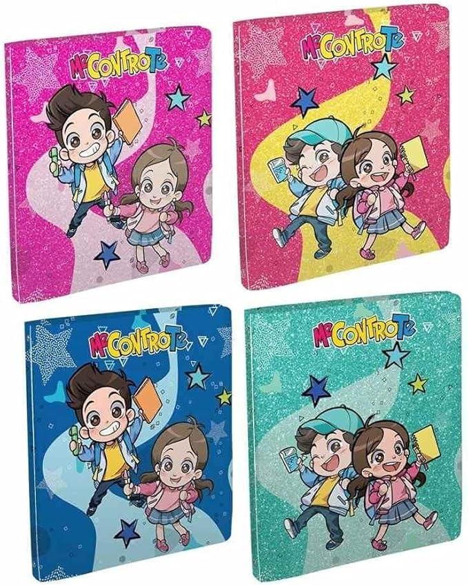 tinta unita cartellina con elastico me contro te glamour tinta unita in ppl dorso 1cm 50482 - foto 1