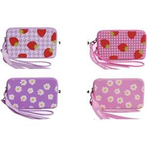 Borsellino bustina in silicone con laccio vintage  14x8,5x2,5cm fantasie assortiti 60093