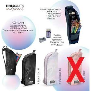 Astuccio  iridescent empire 36 pastelli 3 colori