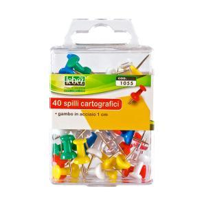 40 spilli cartografici colorati 1055