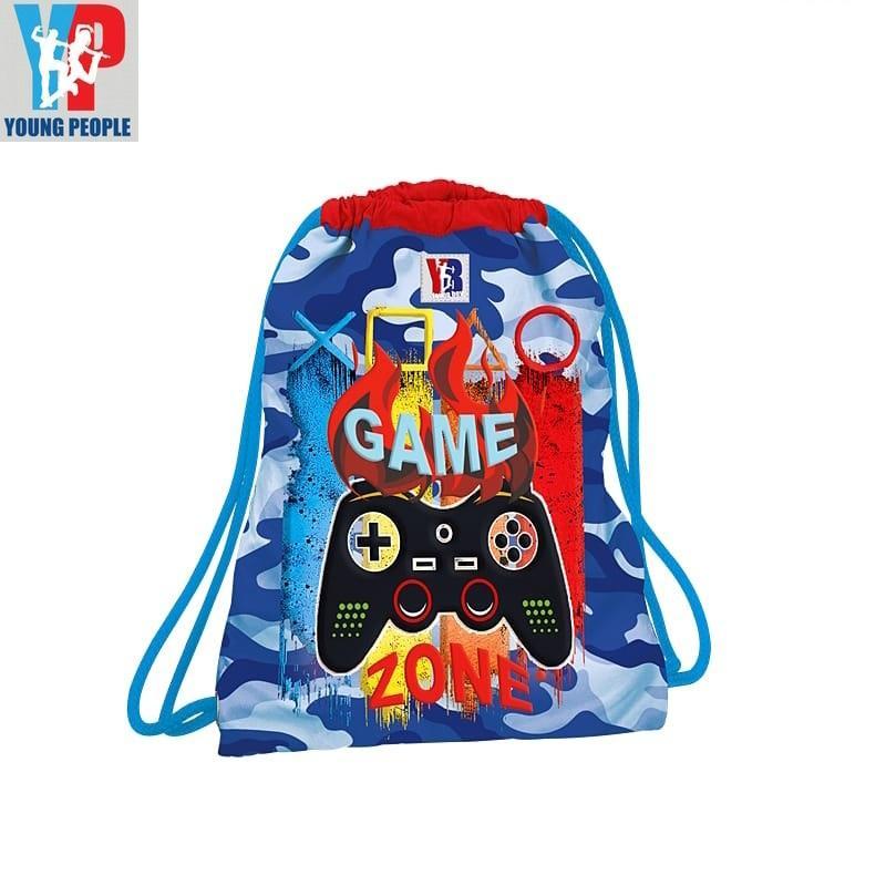 tinta unita sakky bag game sacca young people tinta unita 30x40cm 51042 - foto 1