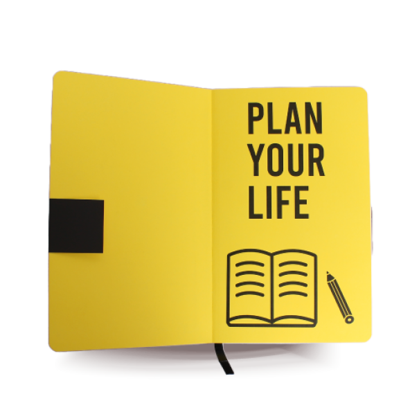 tinta unita tinta unita desk agenda notebook soft touch interno puntinato 13x21cm 70fg - foto 4