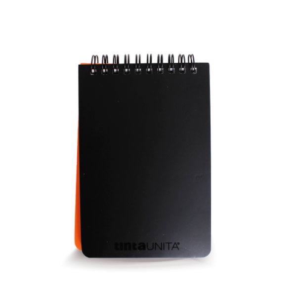 tinta unita tinta unita desk notes con spirale soft touch a6 10x15cm quadretti 5mm - foto 1