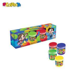 Me contro te 4pz colori a tempera a dita da 80ml