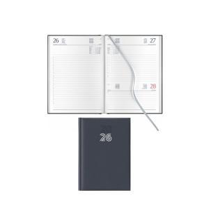 Agenda giornaliera caribe 2026 14,5x20,5cm blu sab/dom abbinati