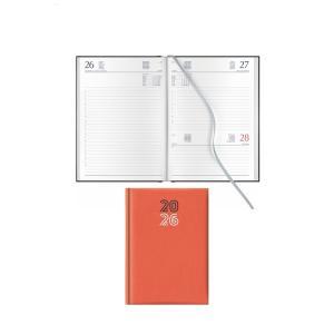 Agenda giornaliera caribe 2026 14,5x20,5cm arancione sab/dom abbin.