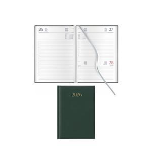 Agenda giornaliera madrid 2026 14,5x20,5cm rosso sab/dom abbinati