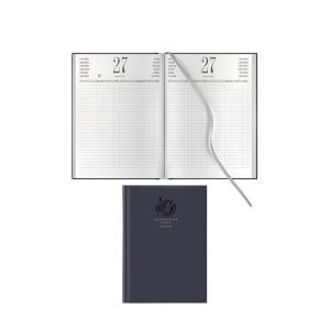 Agenda giornaliera prenotazioni madrid blu 21x29,7cm