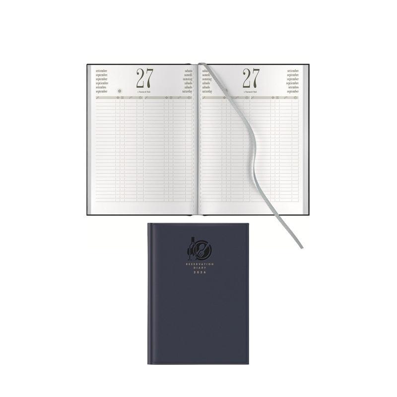 notabene notabene agenda giornaliera prenotazioni madrid blu 21x29,7cm - foto 1