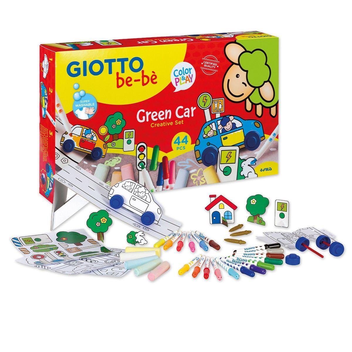giotto giotto bebe' green car creative set - foto 1