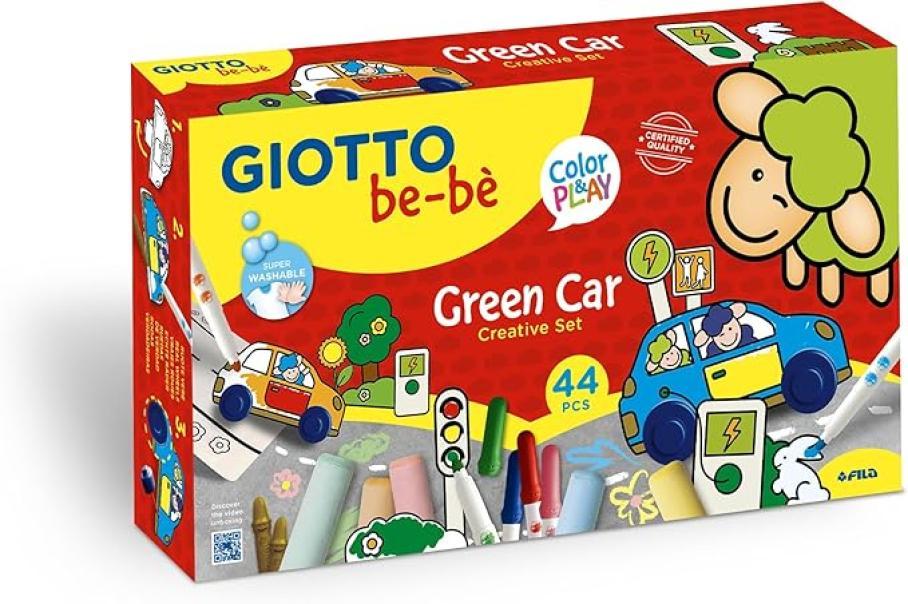 giotto giotto bebe' green car creative set - foto 2