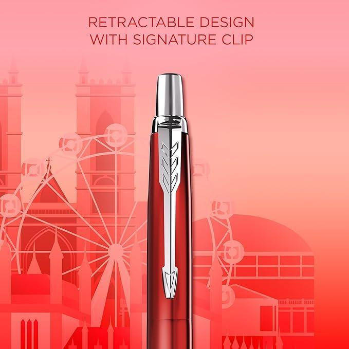 parker parker penna a sfera jotter london edizione speciale punta media inchiostro blu - foto 3