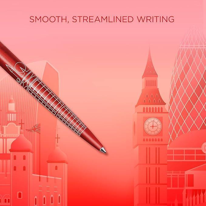 parker parker penna a sfera jotter london edizione speciale punta media inchiostro blu - foto 5