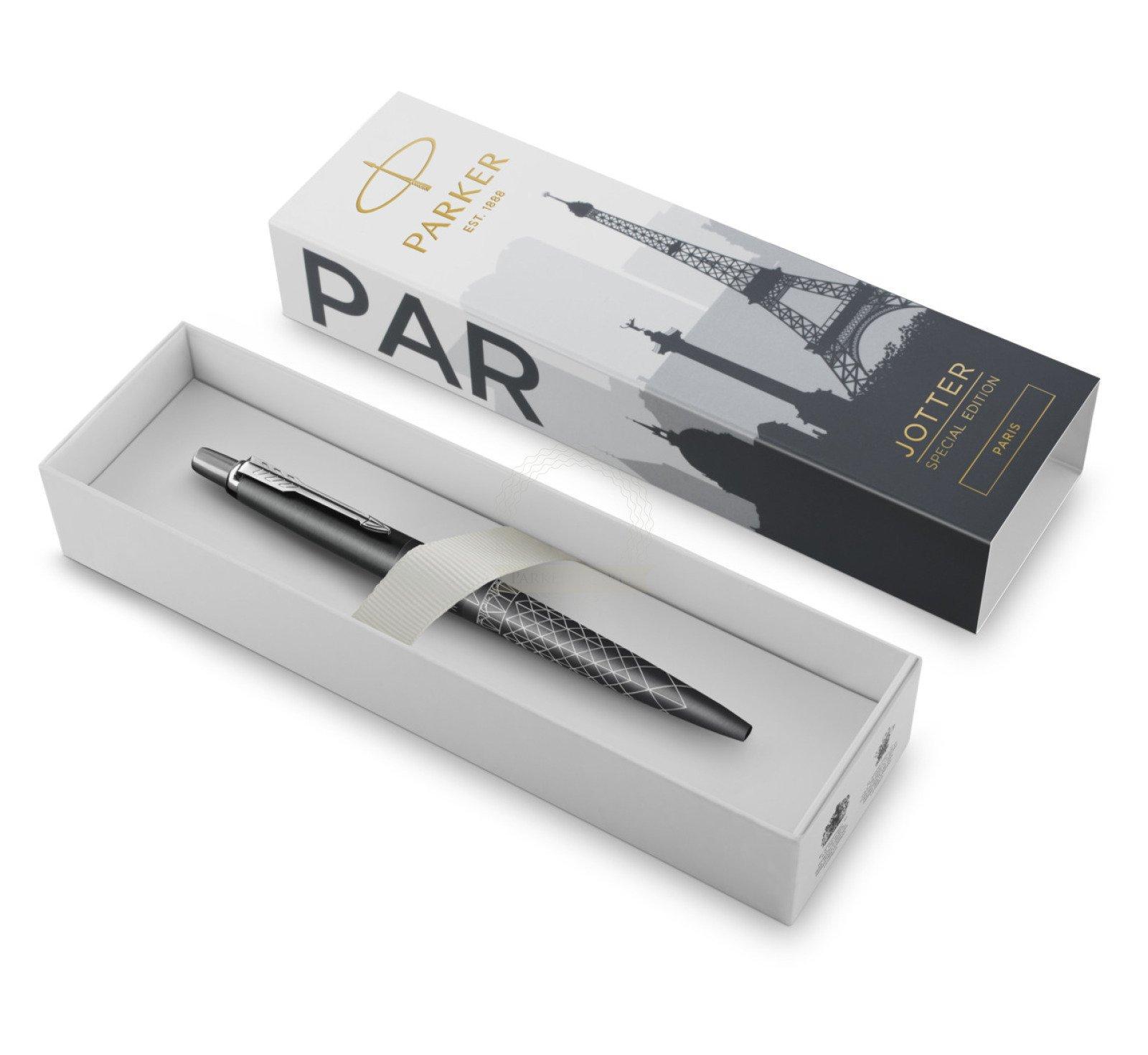 parker parker penna a sfera jotter parigi edizione speciale punta media inchiostro blu - foto 1