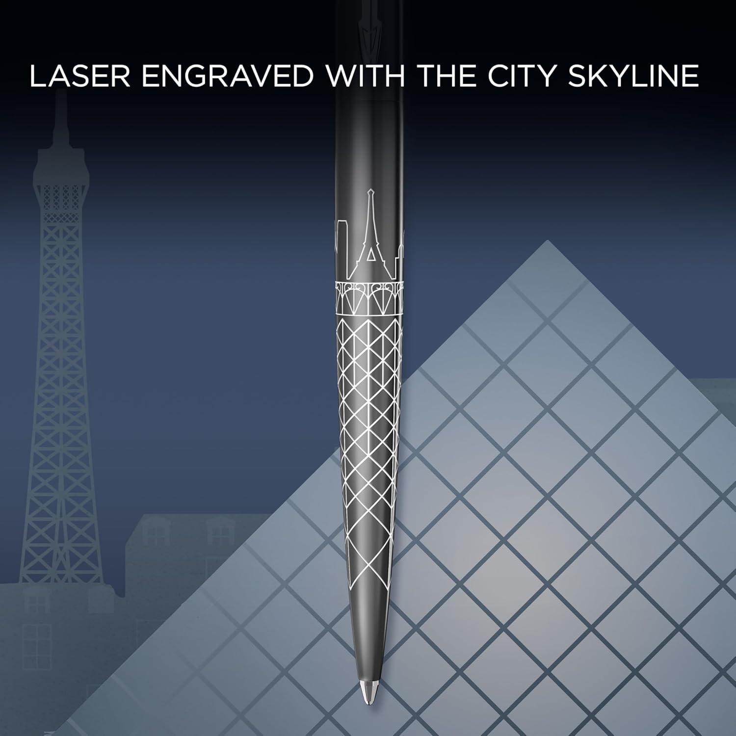 parker parker penna a sfera jotter parigi edizione speciale punta media inchiostro blu - foto 6