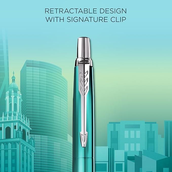 parker parker penna a sfera jotter miami edizione speciale punta media inchiostro blu - foto 4