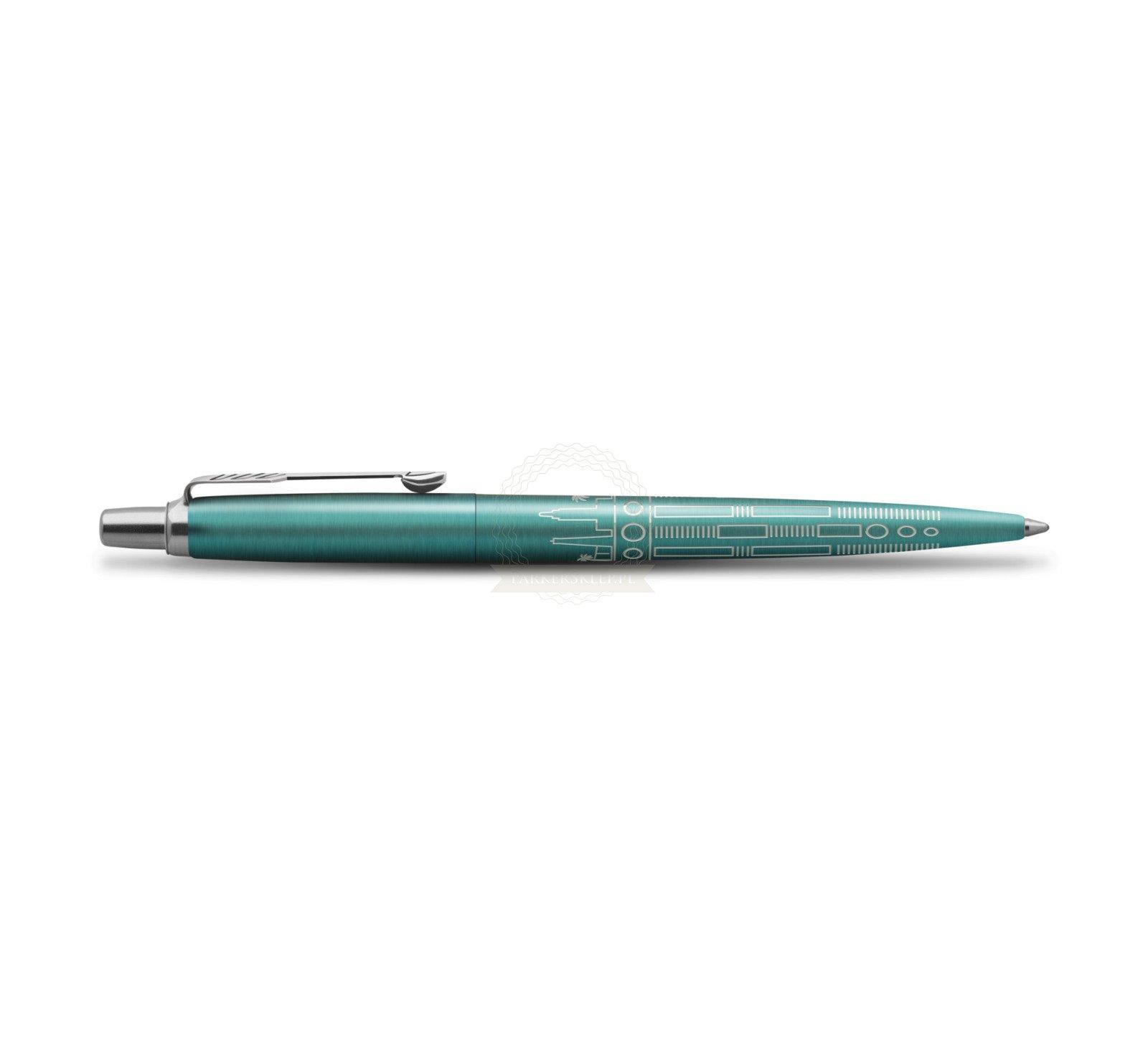 parker parker penna a sfera jotter miami edizione speciale punta media inchiostro blu - foto 6
