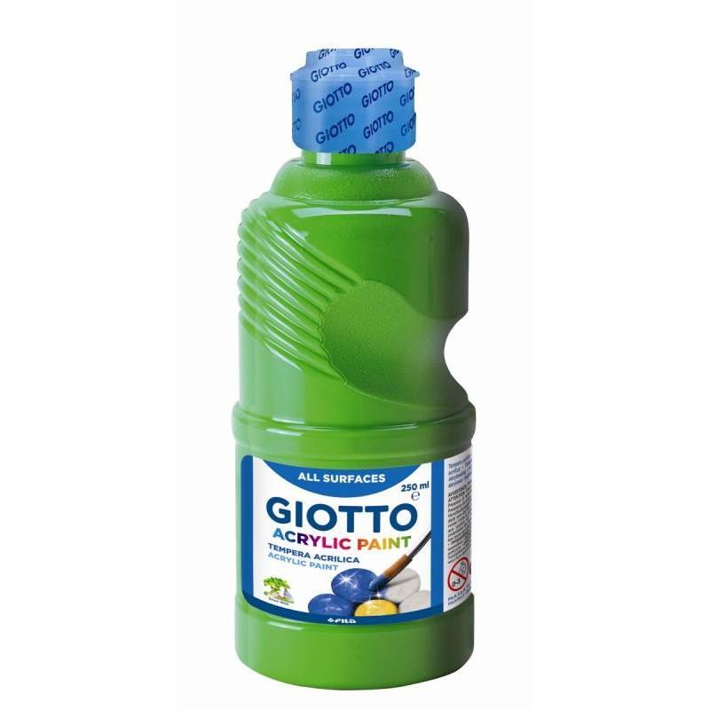 giotto giotto tempera acrilica 250 ml verde 12 - foto 1