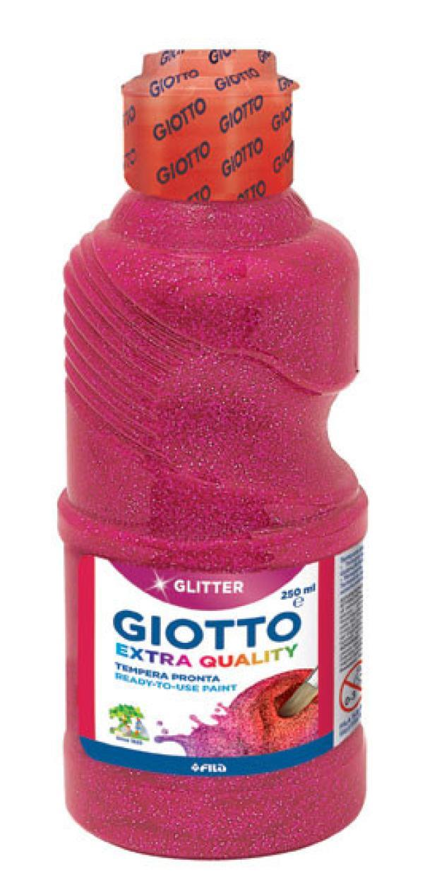 giotto giotto tempera glitter extra quality 250 ml magenta 03 - foto 1