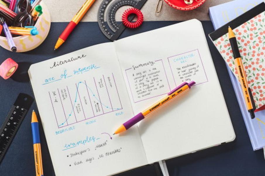 stabilo stabilo penna sfera pointball 6030/41 punta m tratto 0,5 mm blu conf. 10 pz. - foto 3