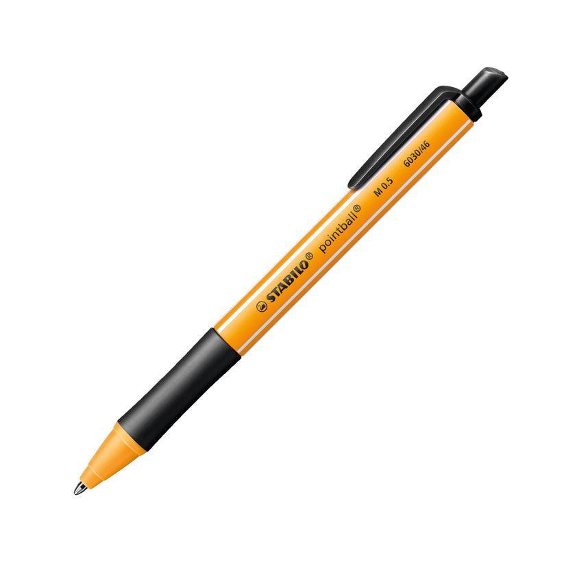 stabilo stabilo penna sfera pointball 6030/46 punta m tratto 0,5 mm nero conf. 10 pz. - foto 1 stabilo stabilo penna sfera pointball 6030/46 punta m tratto 0,5 mm nero conf. 10 pz. - foto 1