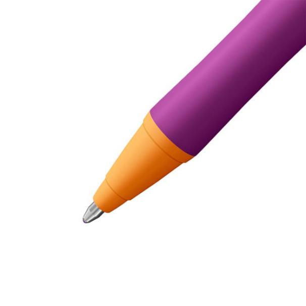 stabilo stabilo penna sfera pointball 6030/58 punta m tratto 0,5 mm lilla conf. 10 pz. - foto 2