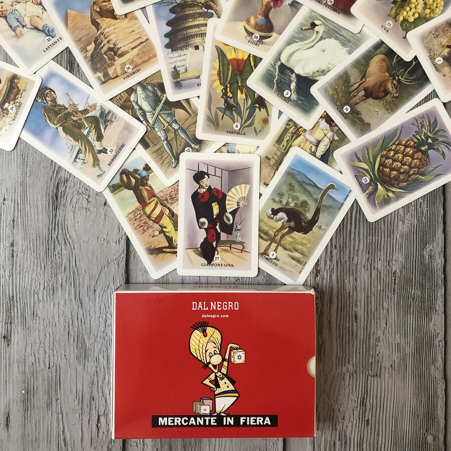 dal negro dal negro mercante in fiera carte da gioco - foto 3