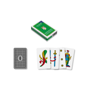 Carte da gioco napoletane pro astuccio verde n.81