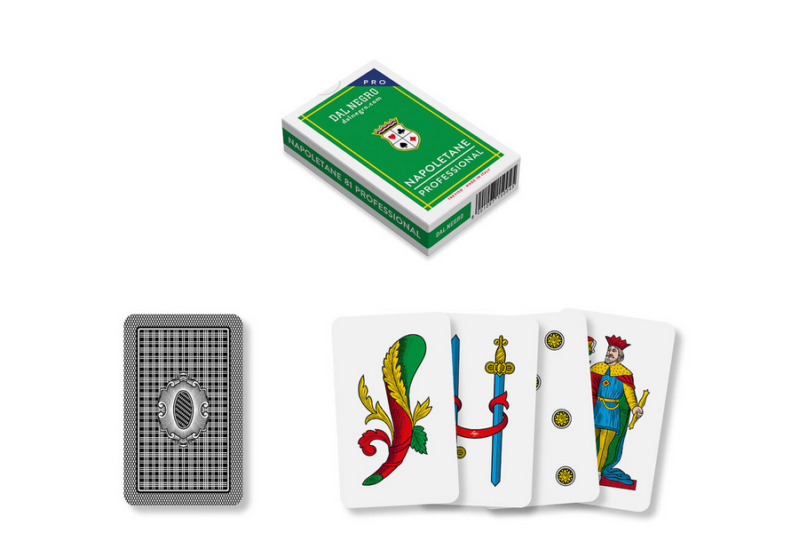 dal negro dal negro carte da gioco napoletane pro astuccio verde n.81 - foto 1 dal negro dal negro carte da gioco napoletane pro astuccio verde n.81 - foto 1