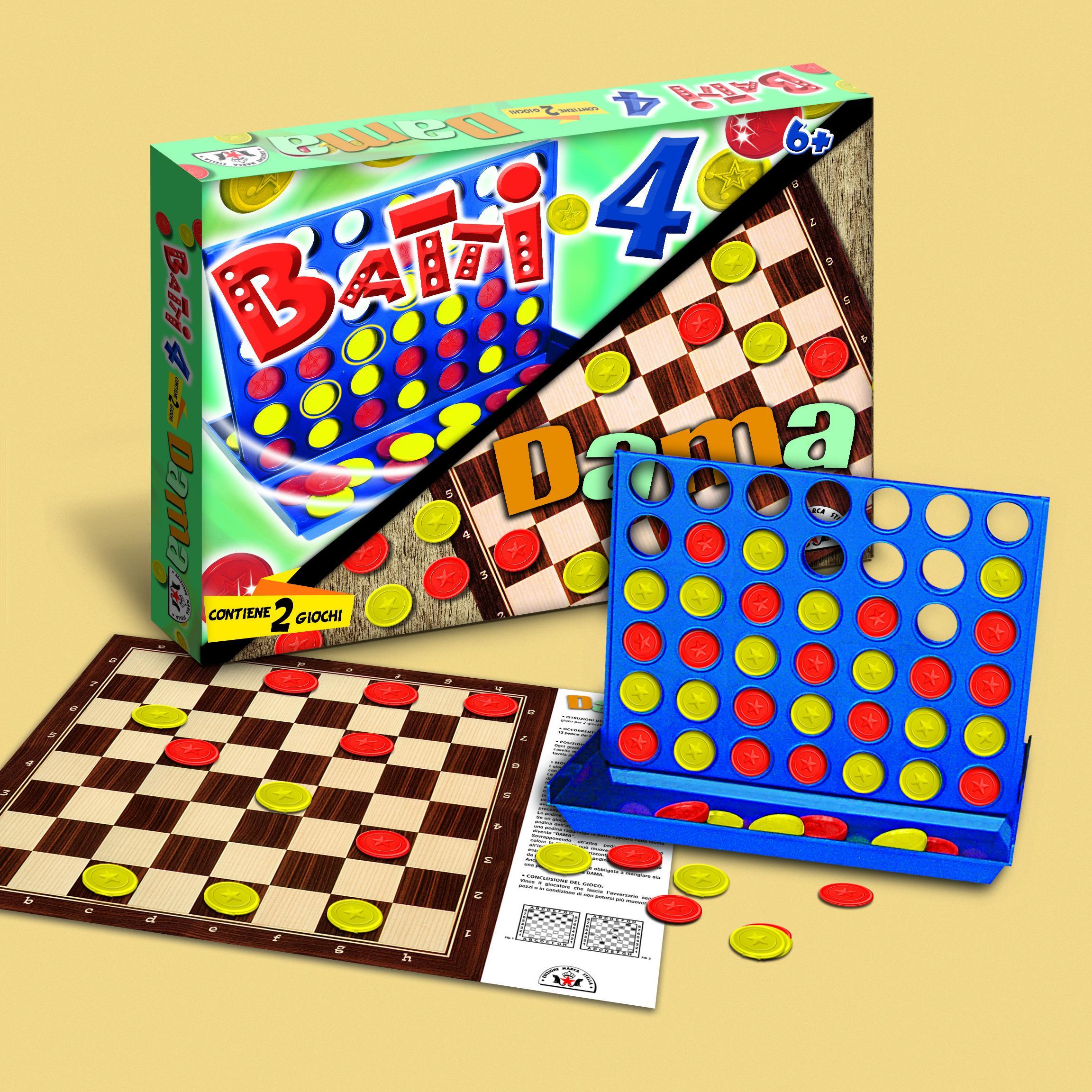 marca stella batti 4 dama edizione marca stella gioco da tavolo - foto 1